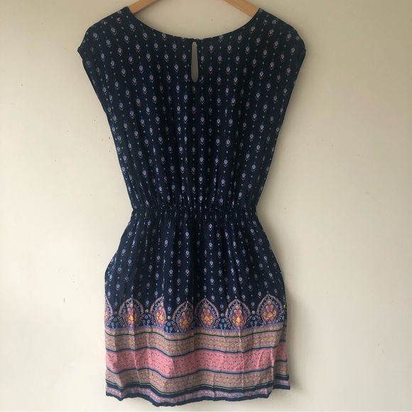 Mossimo Supply Co Boho Floral Print Mini Dress - Picture 7 of 8